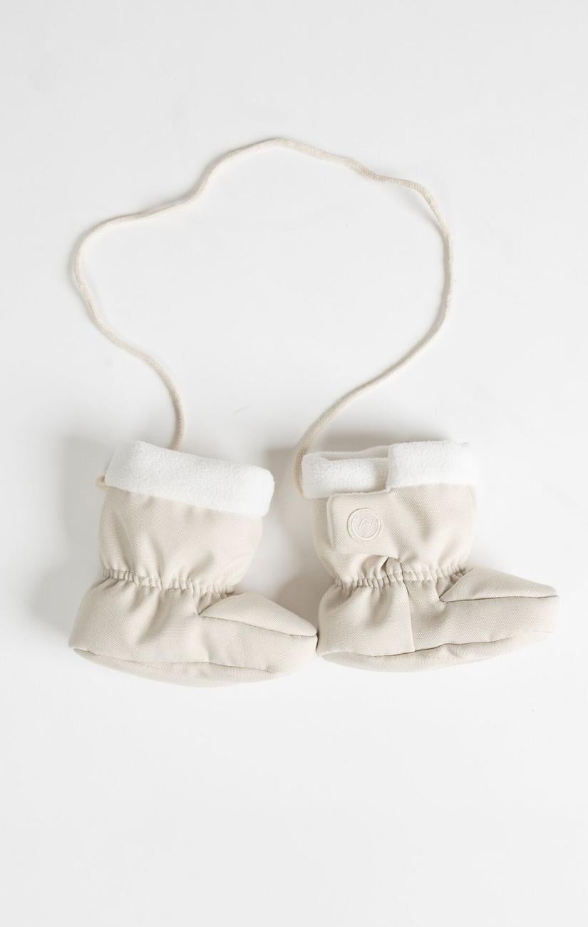 Baby Booties Oat Beige