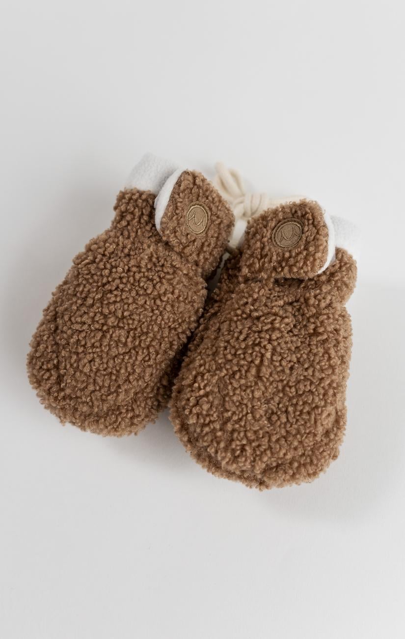 Baby Gloves Teddy Brown