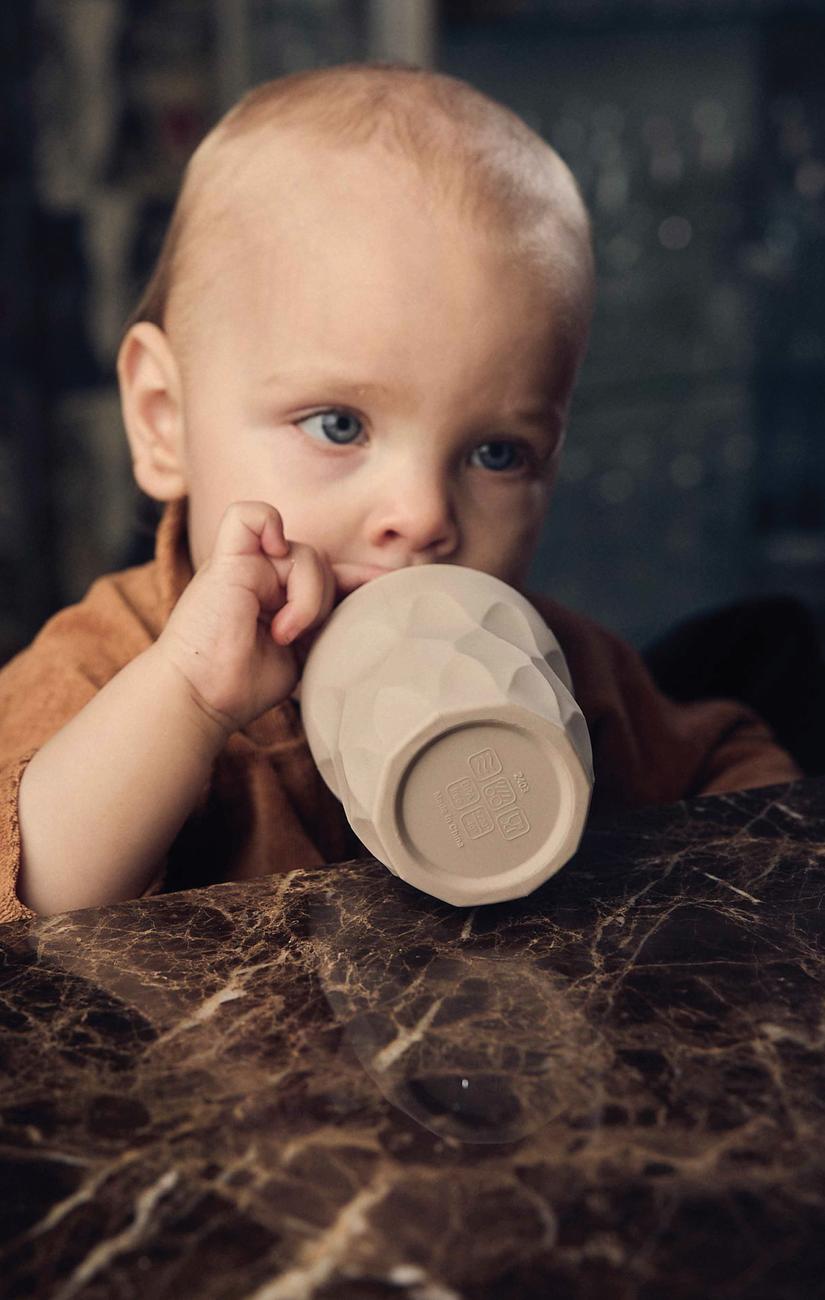 Silicone Cup with Straw and Snack Lid