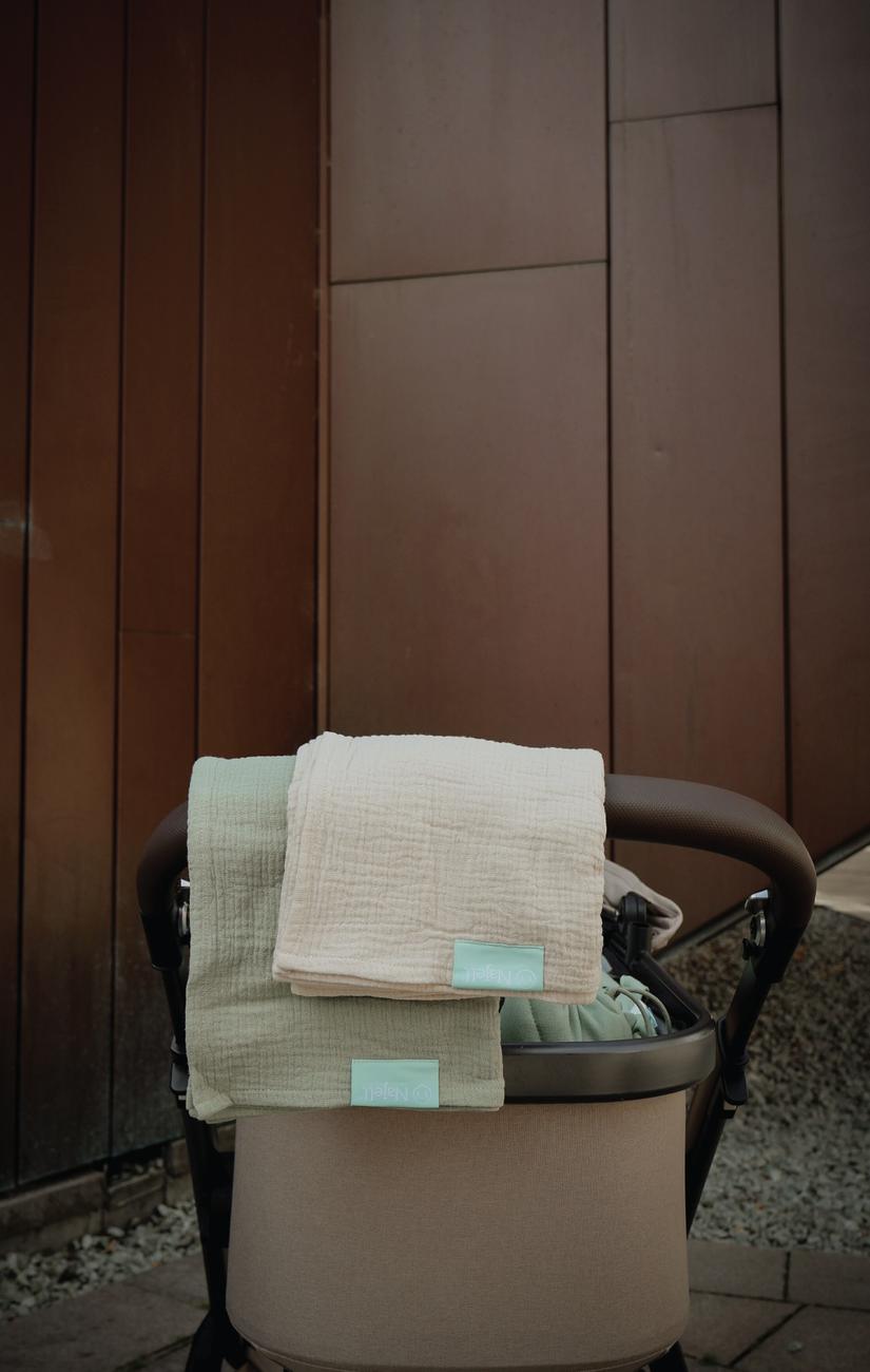 2 Pack Muslin Blankets